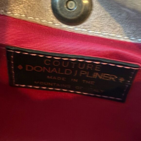 COUTURE
 DONALD J. PLINER 
MADE IN THE MOUNTAINS OF ITALY Mini HOBO Nubuck Bag - Picture 11 of 12